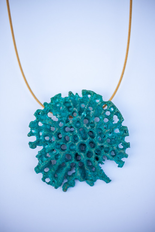 bronze necklace handmade